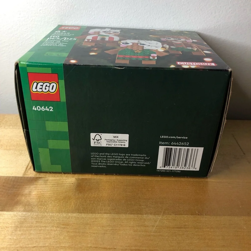 LEGO Gingerbread Ornaments 40642 SET ORIGINAL BOX Christmas Decor - Picture 8 of 11